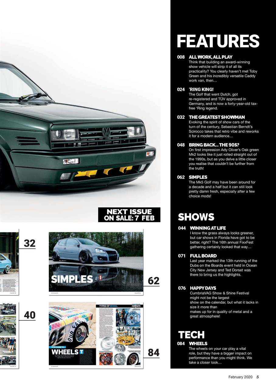 Performance VW Preview Pages