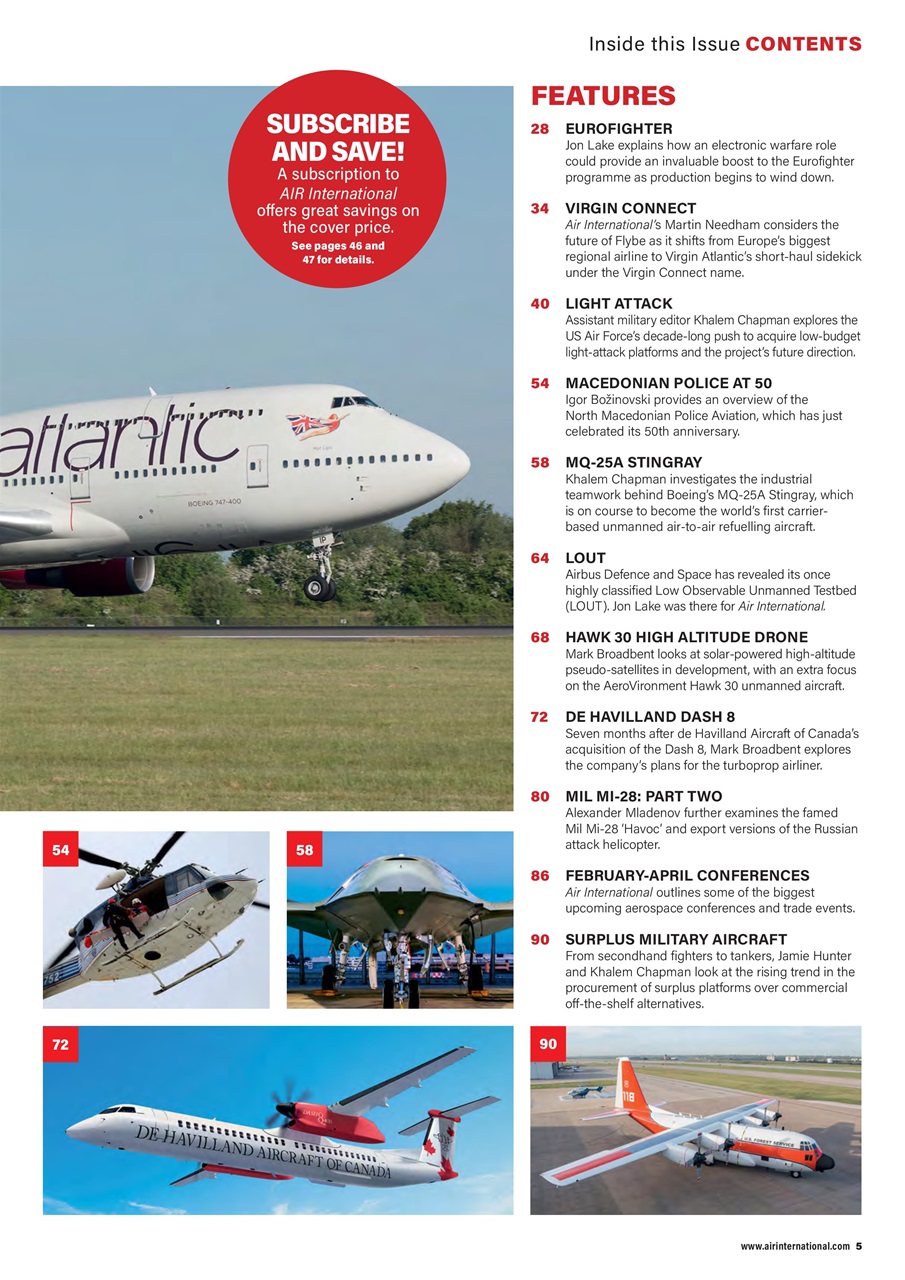 AIR International Preview Pages