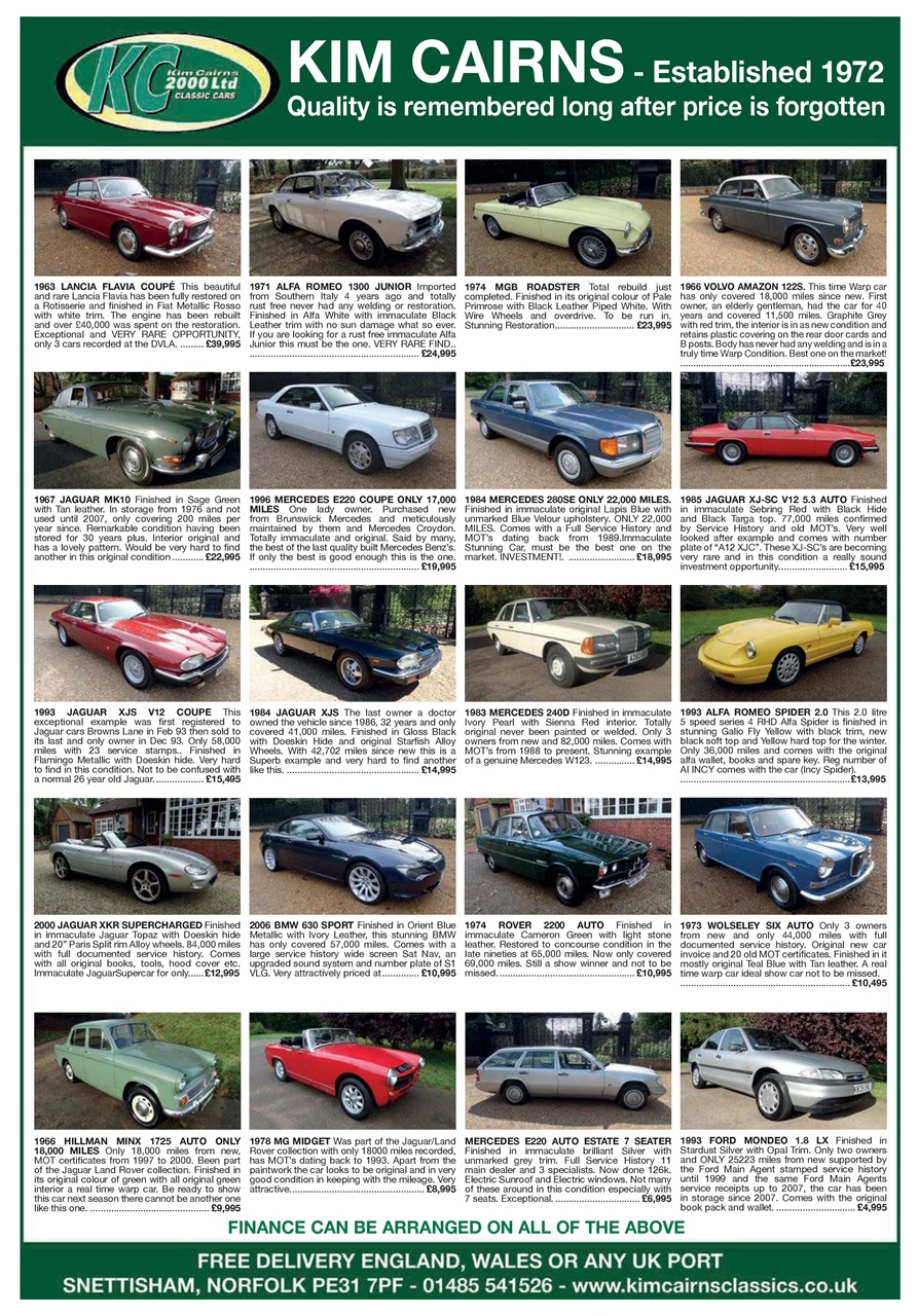 Classic Car Mart Preview Pages