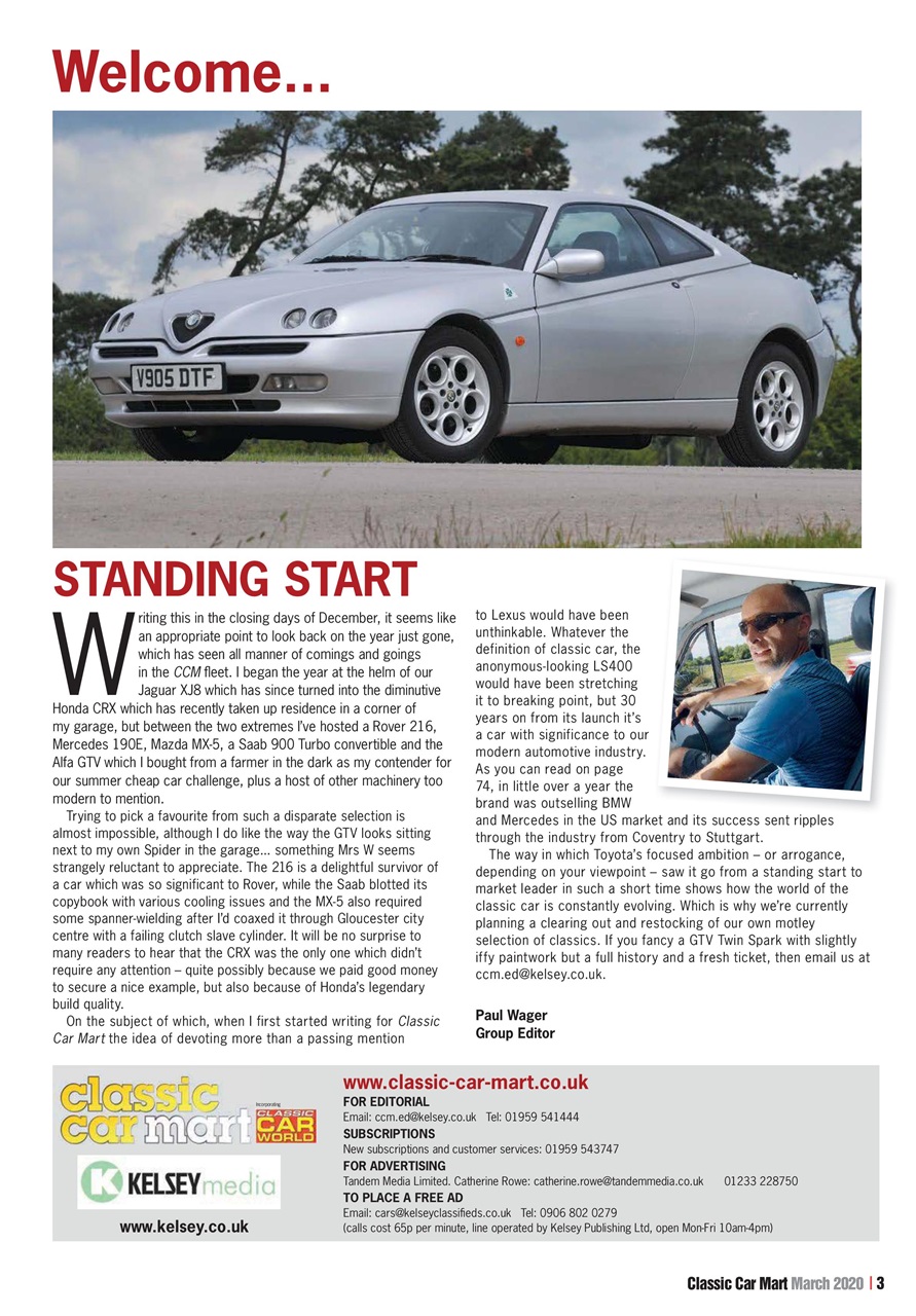 Classic Car Mart Preview Pages