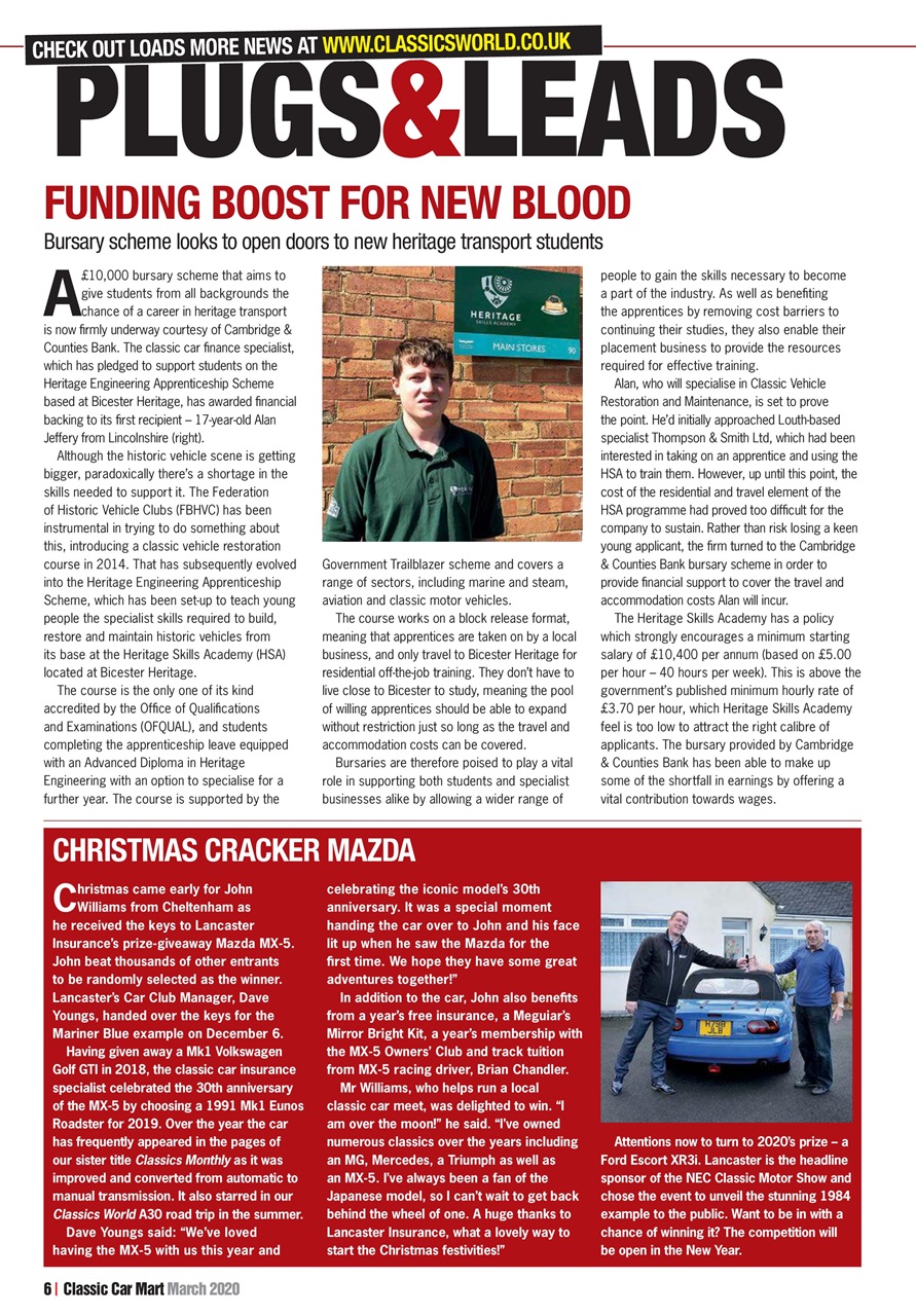 Classic Car Mart Preview Pages
