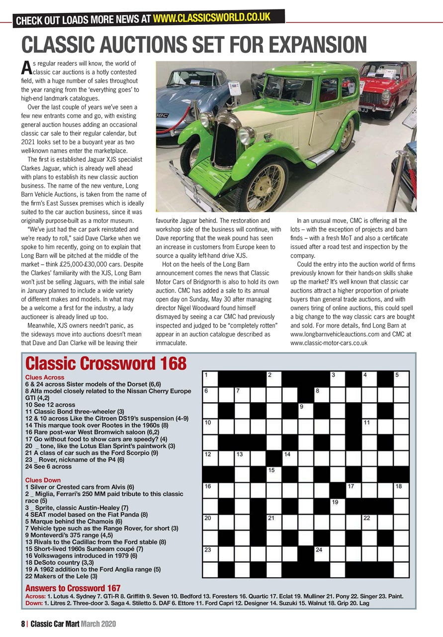 Classic Car Mart Preview Pages