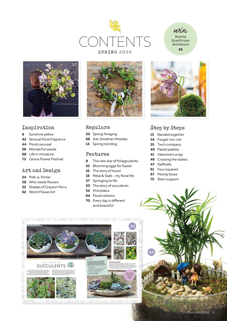 Flora International Preview Pages