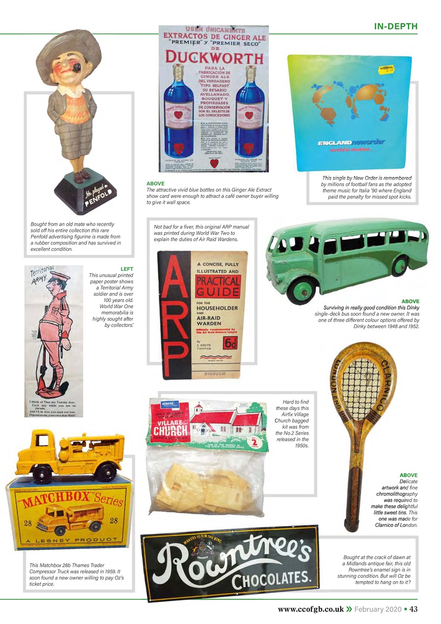 Collectors Gazette Preview Pages