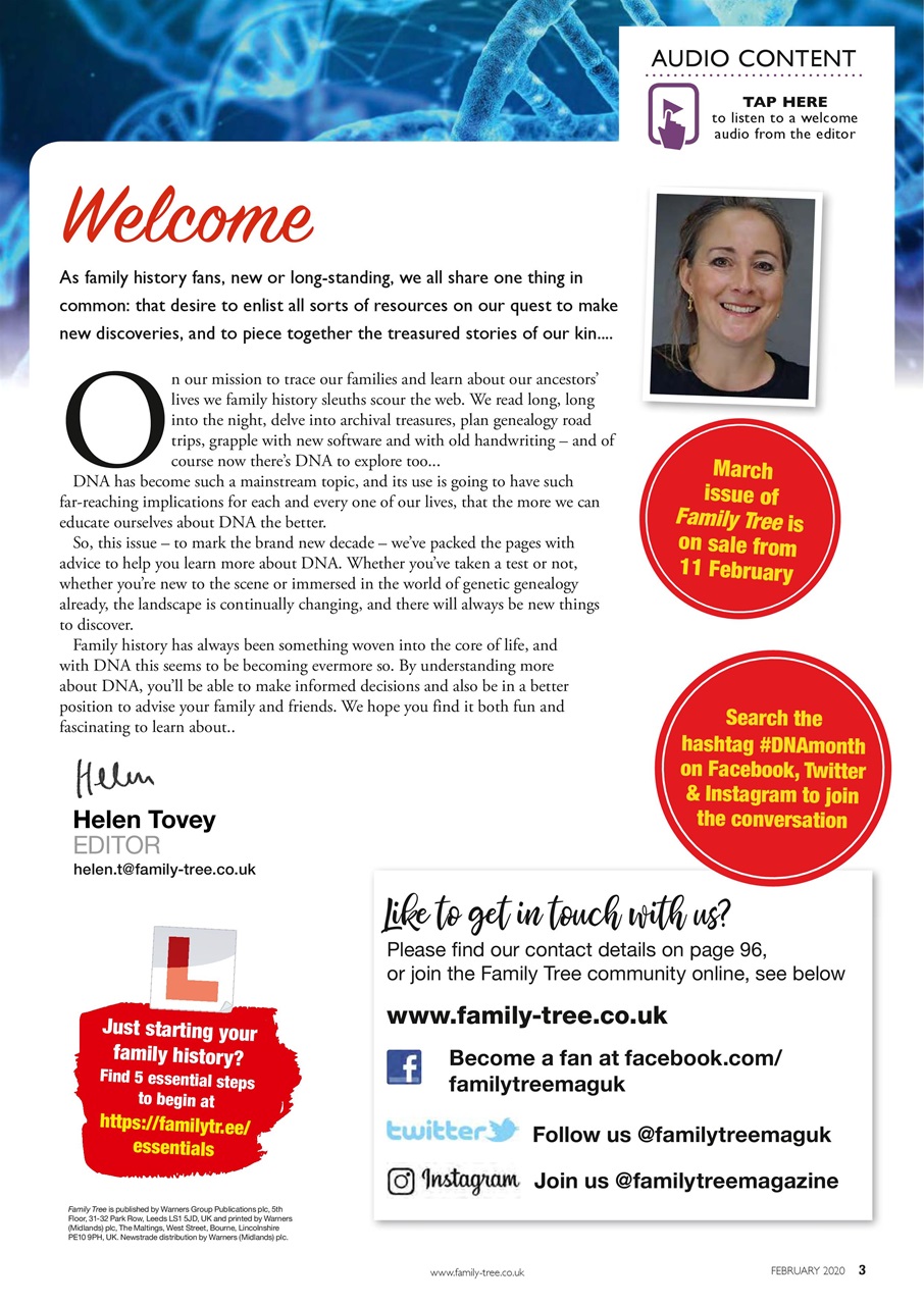 Family Tree Preview Pages