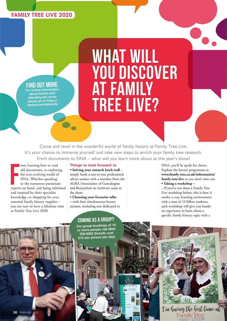 Family Tree Preview Pages