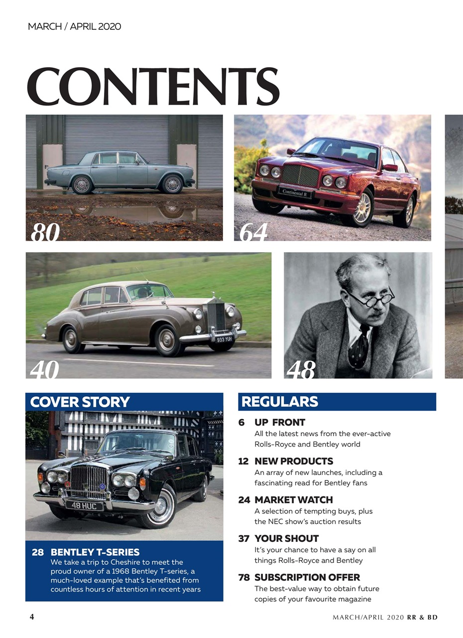 Rolls-Royce & Bentley Driver Preview Pages