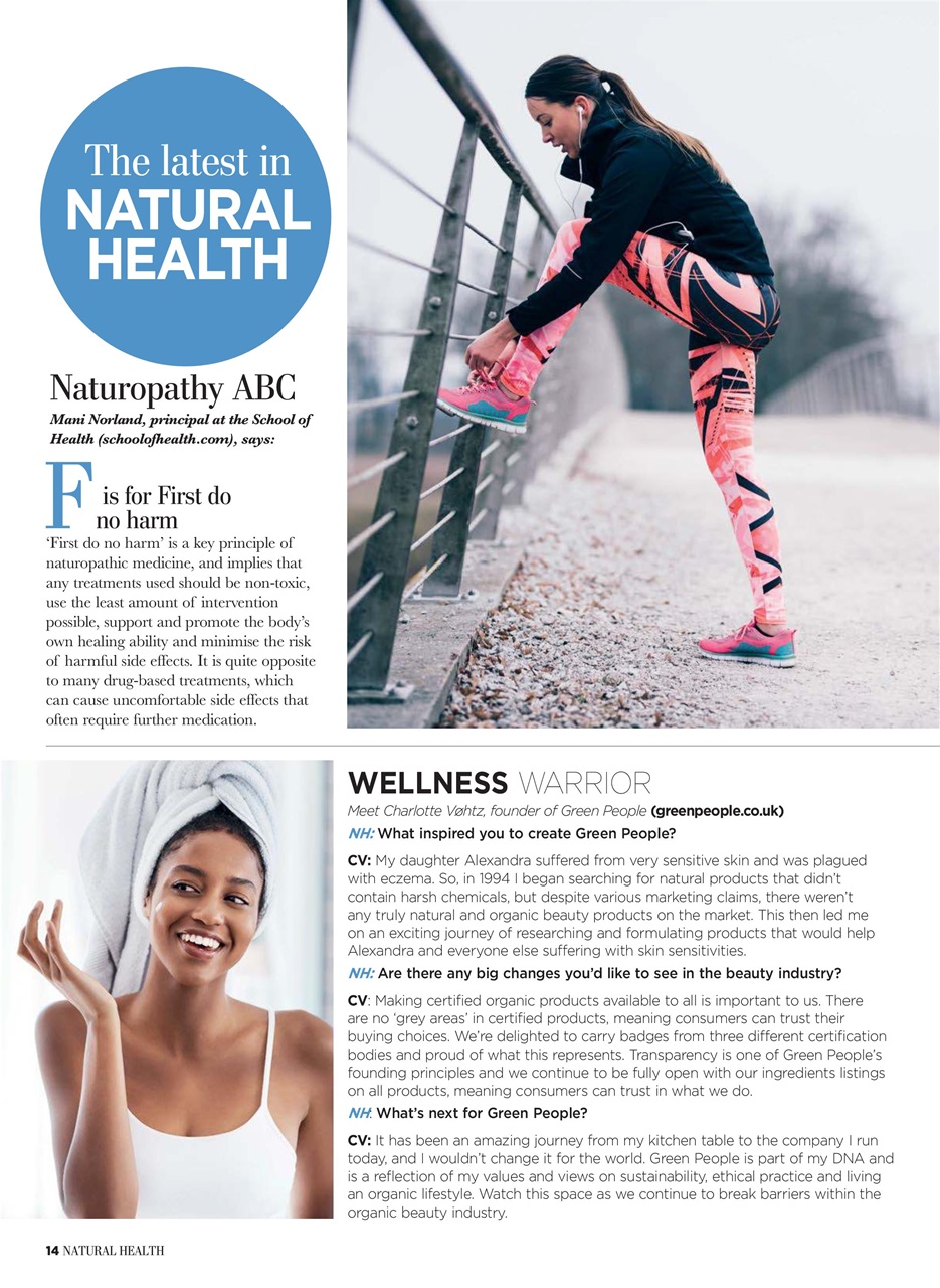Natural Health Preview Pages