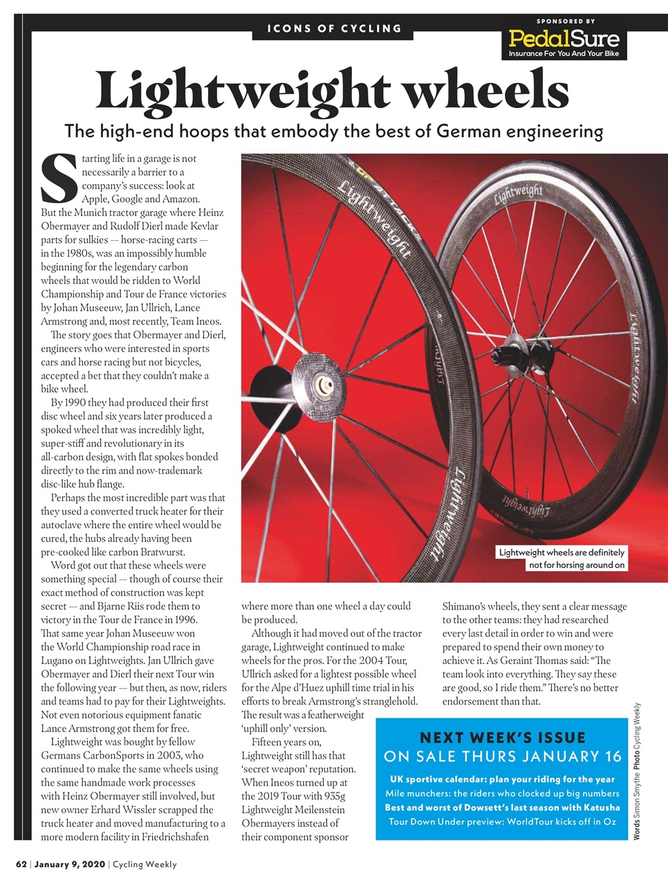 Cycling Weekly Preview Pages