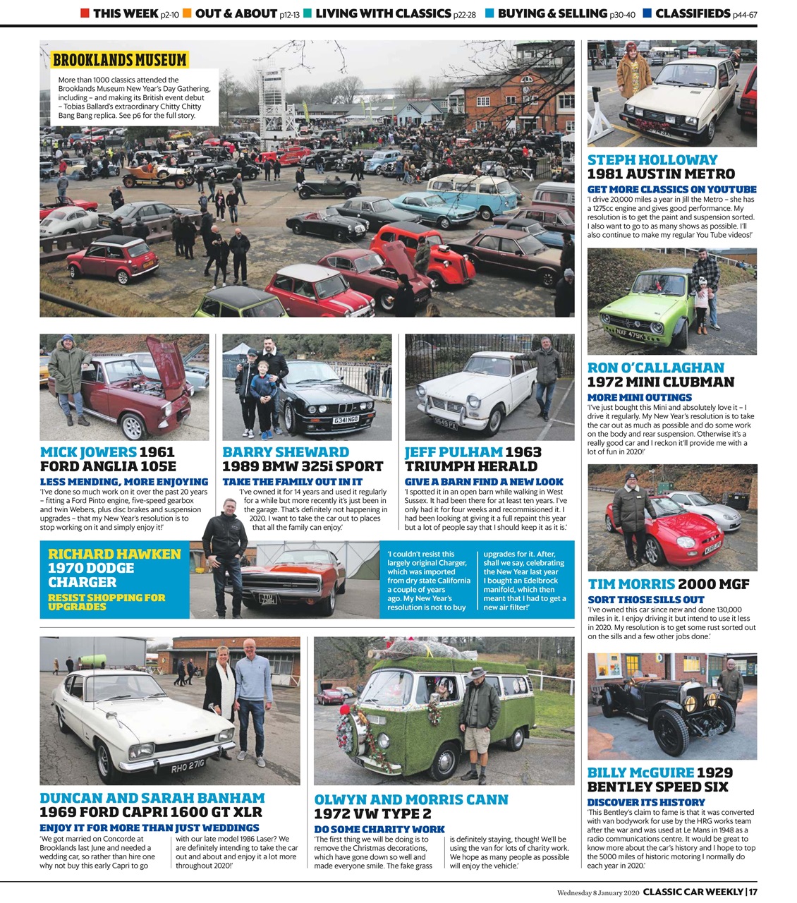 Classic Car Weekly Preview Pages