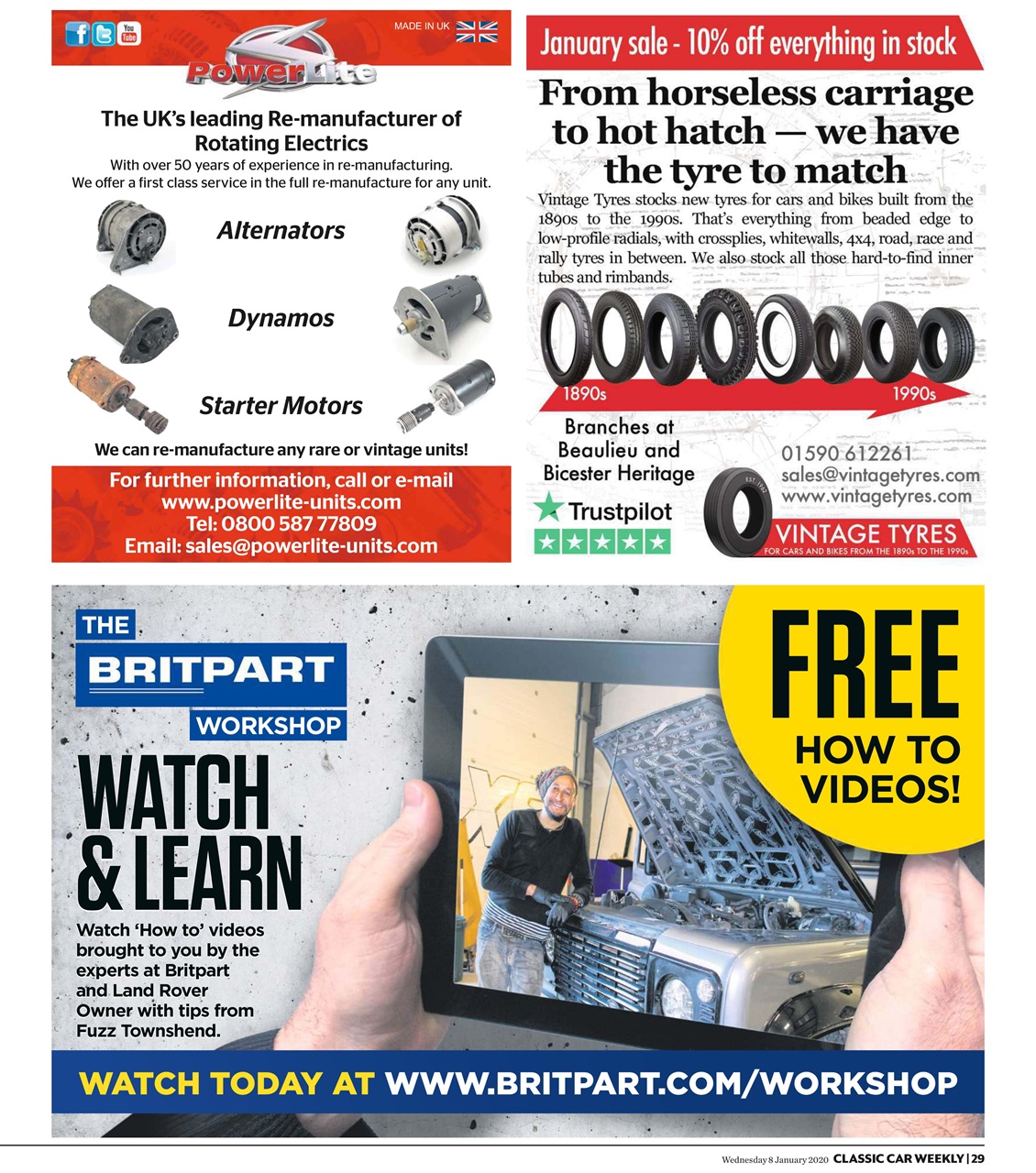 Classic Car Weekly Preview Pages