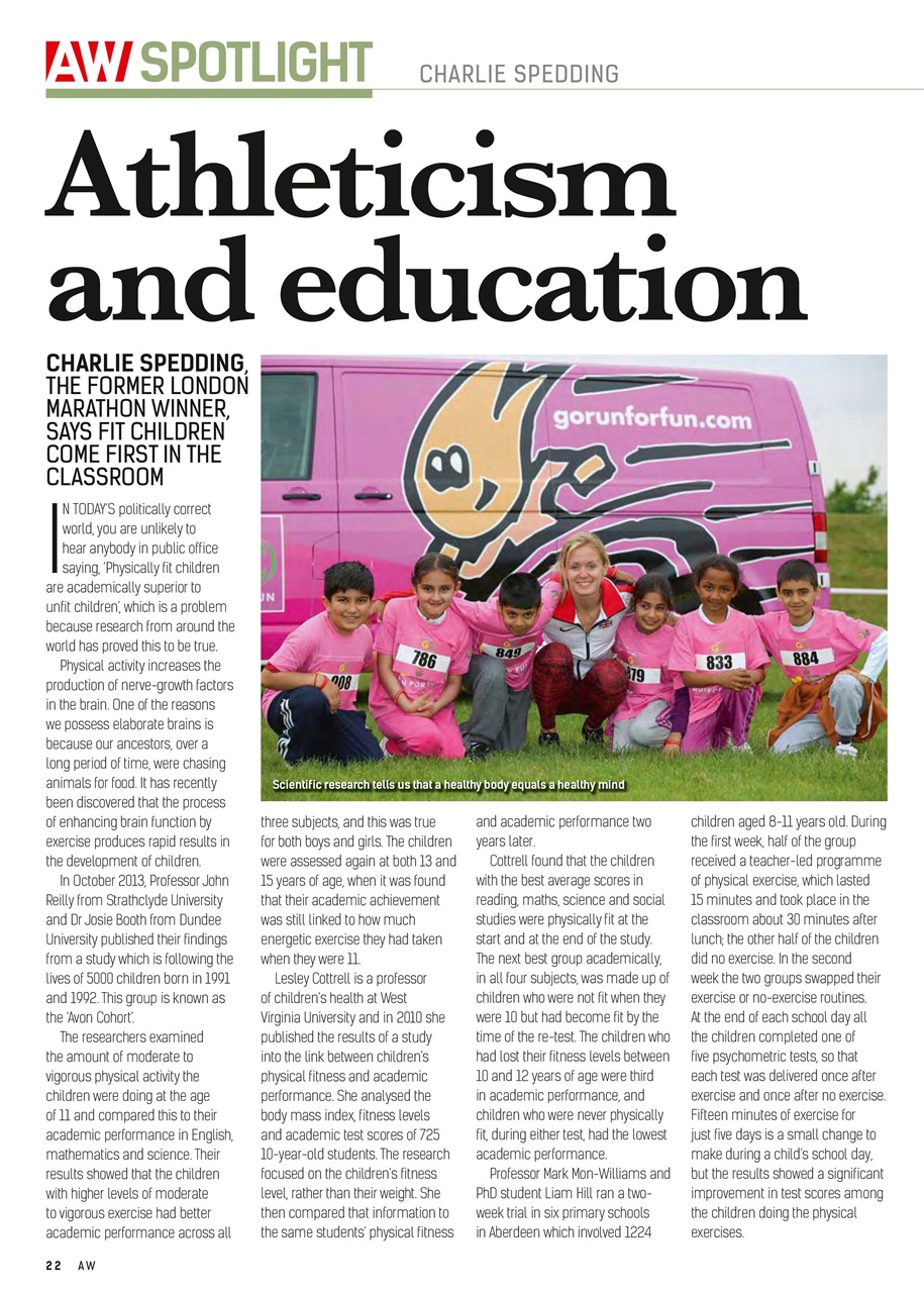 AW – Athletics Weekly Magazine Preview Pages