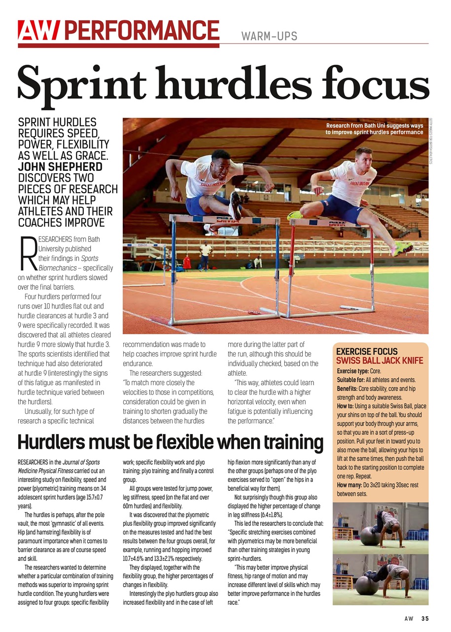 AW – Athletics Weekly Magazine Preview Pages
