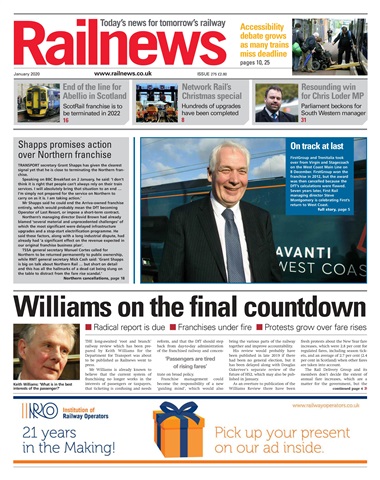 Railnews issue Jan 2020