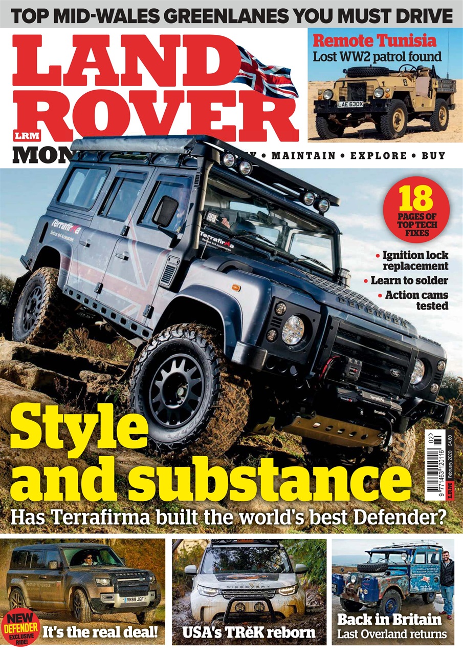 Land Rover Monthly Preview Pages