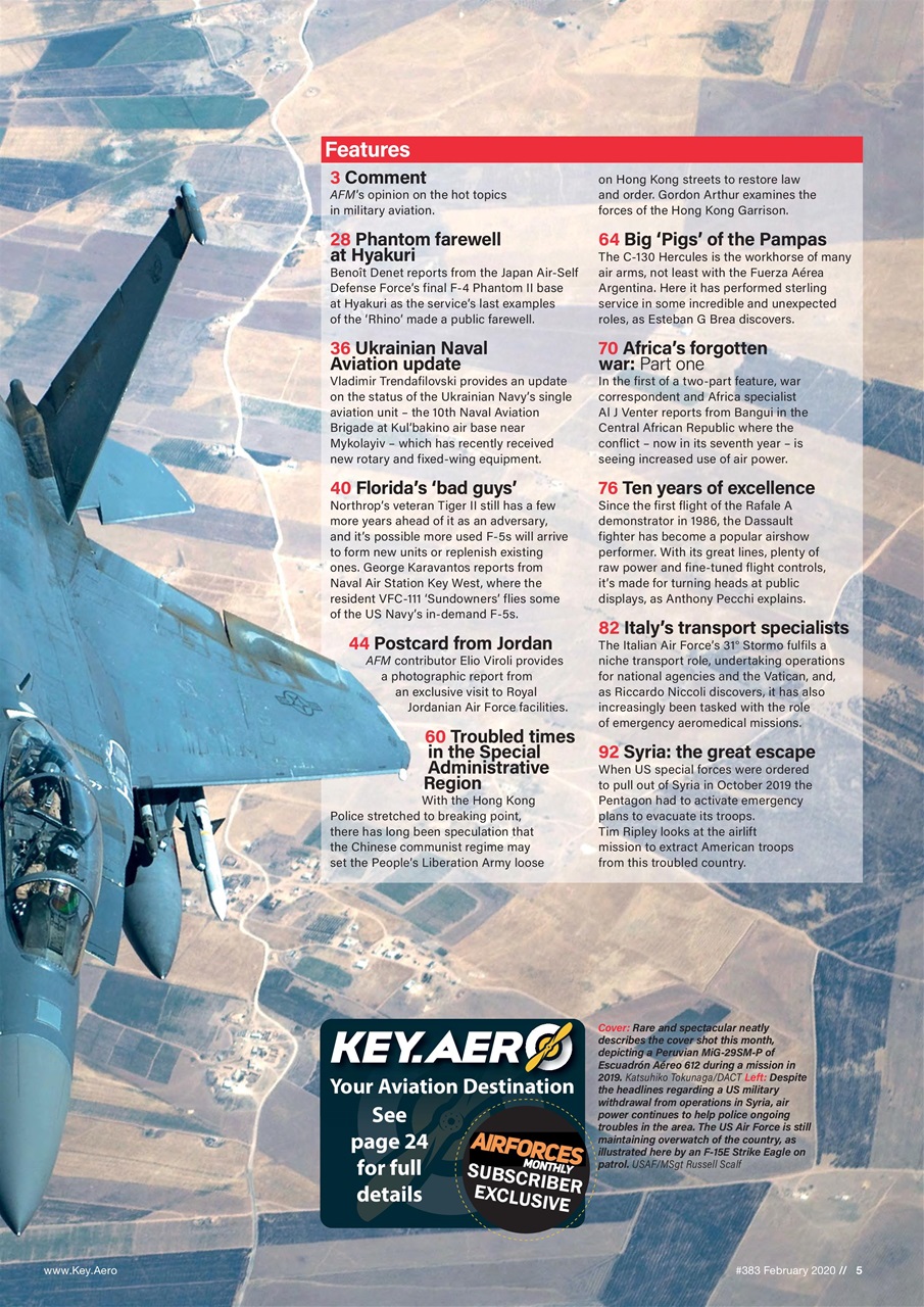 AirForces Monthly Preview Pages