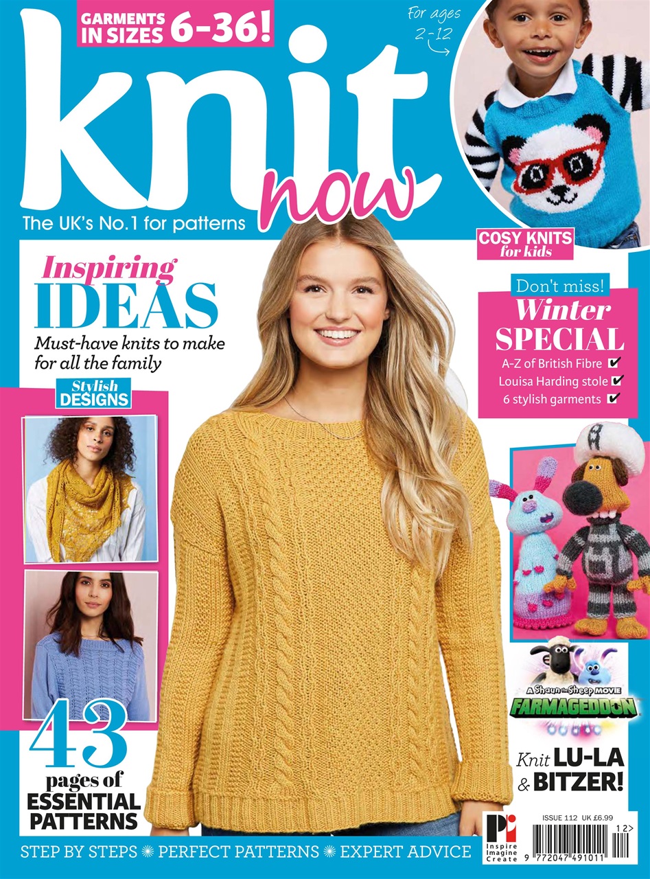Knit Now Preview Pages