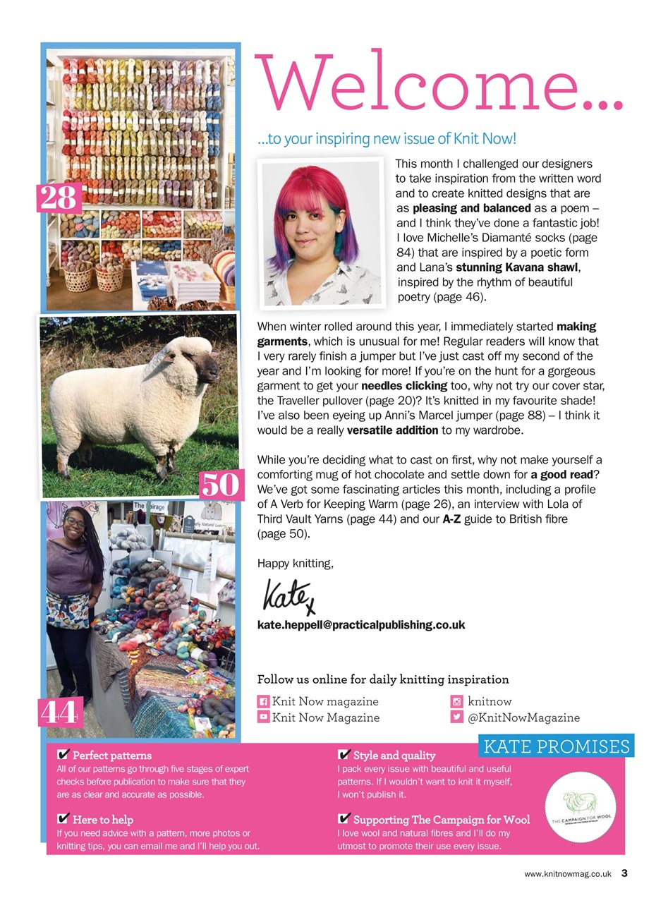 Knit Now Preview Pages