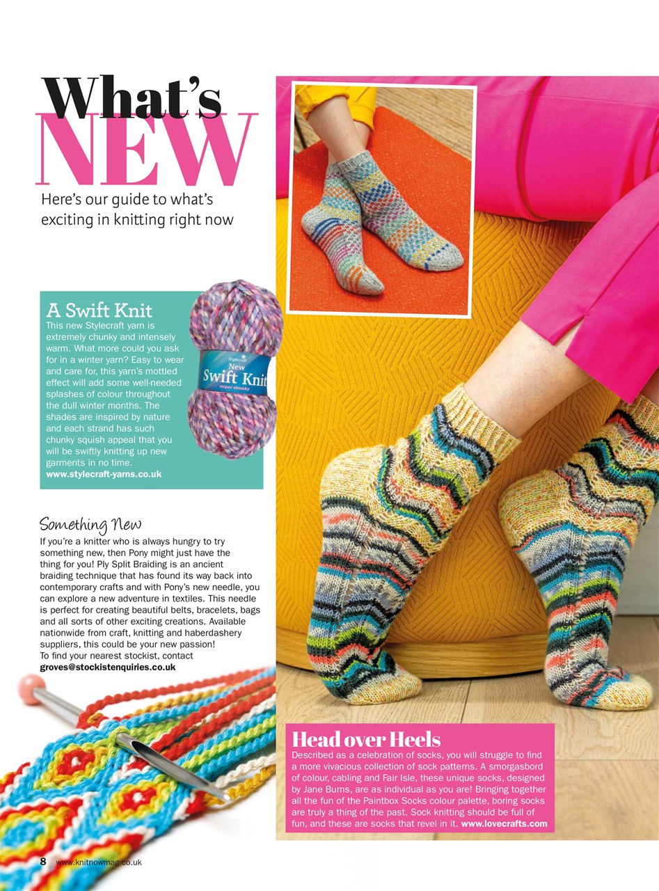 Knit Now Preview Pages