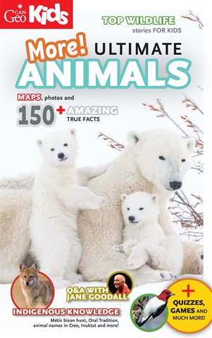 Canadian Geographic issue CanGeo Kids 2020 Vol 2