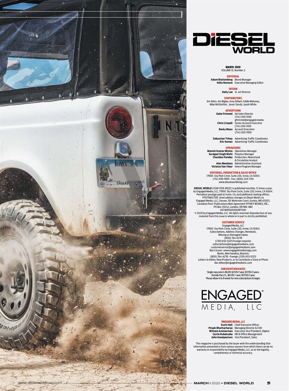 Diesel World Preview Pages