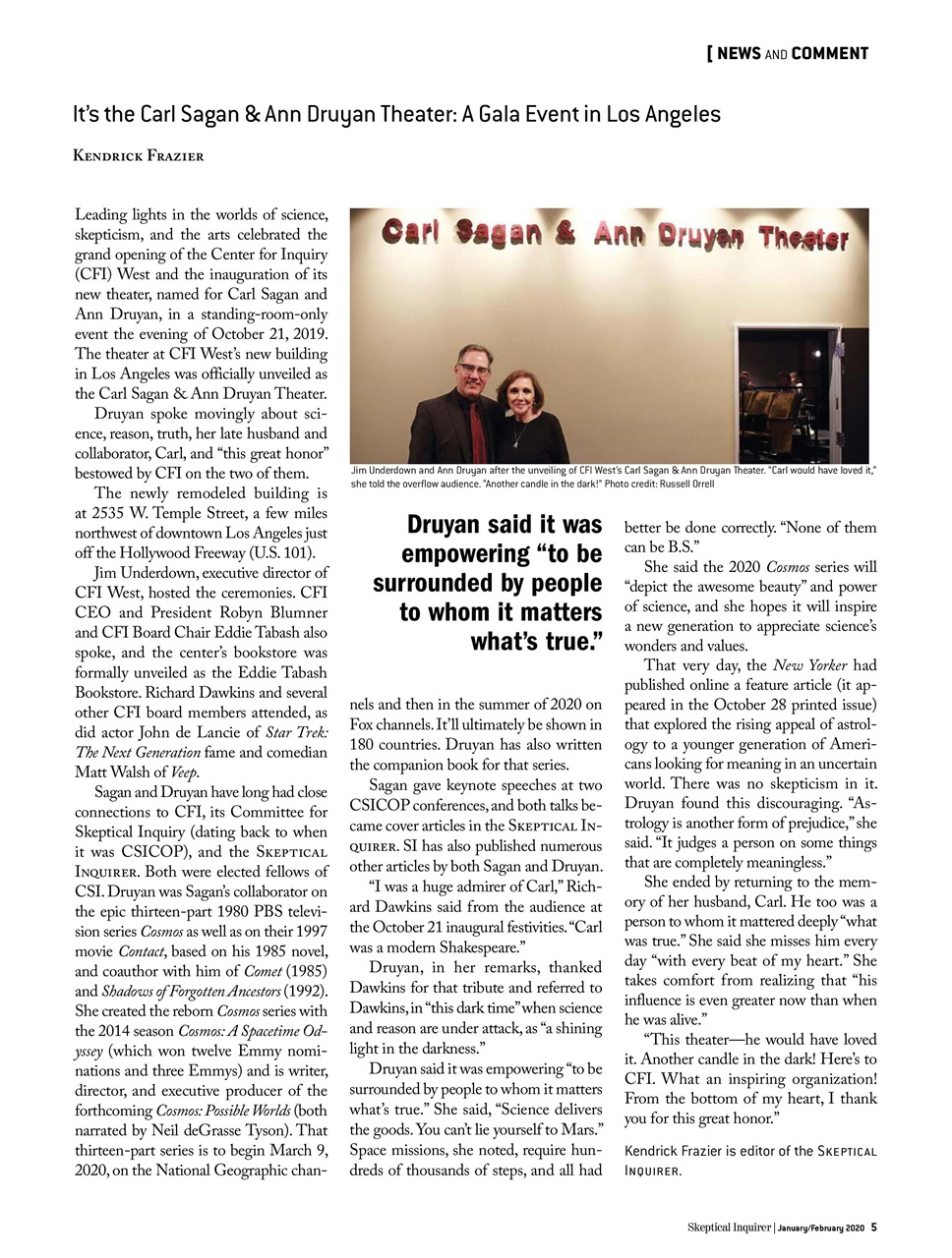 Skeptical Inquirer Preview Pages