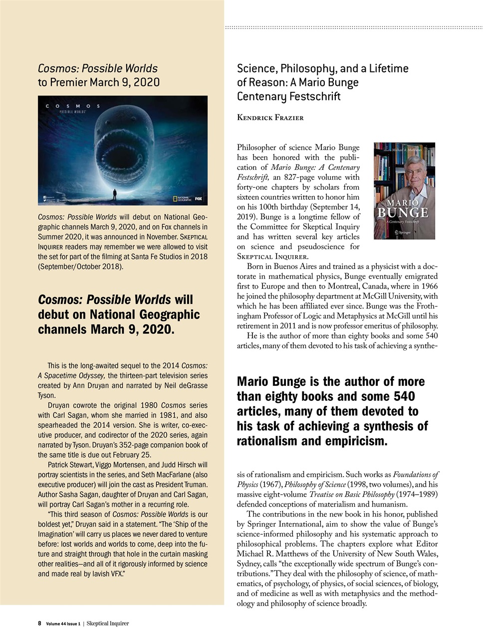 Skeptical Inquirer Preview Pages