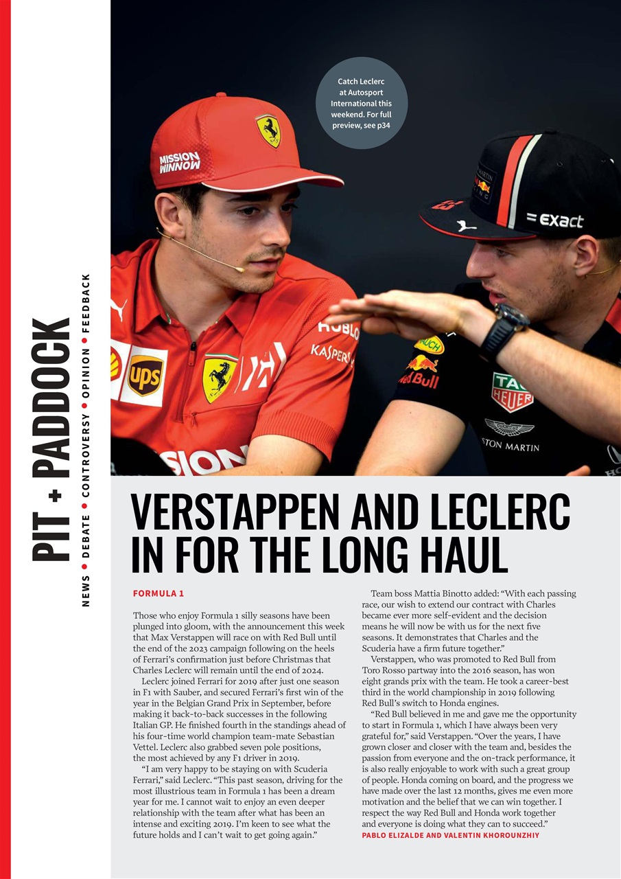 Autosport Preview Pages