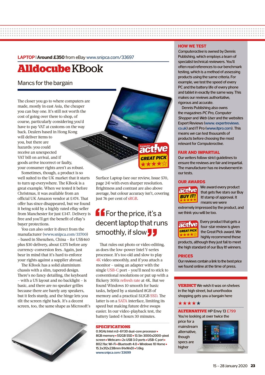 Computer Active Preview Pages