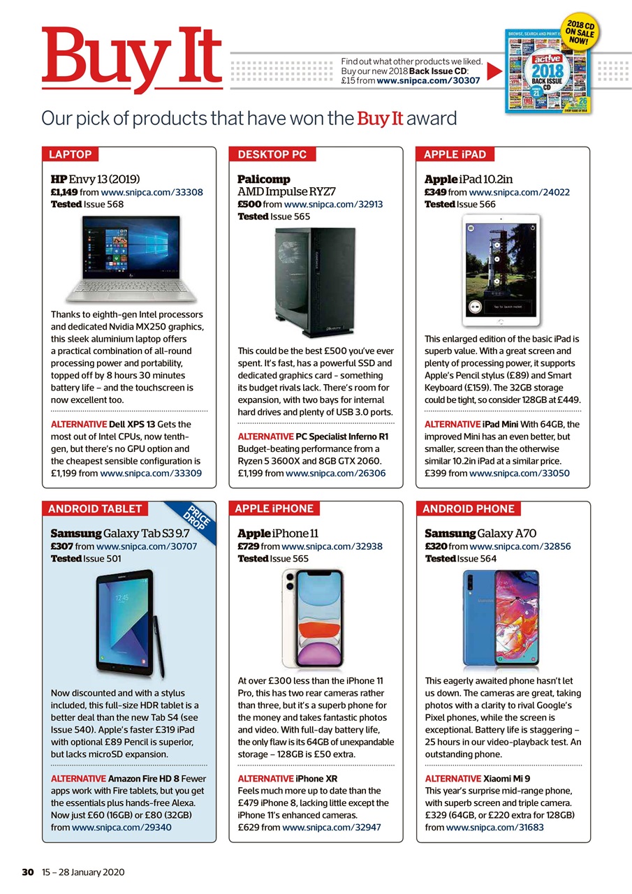 Computer Active Preview Pages