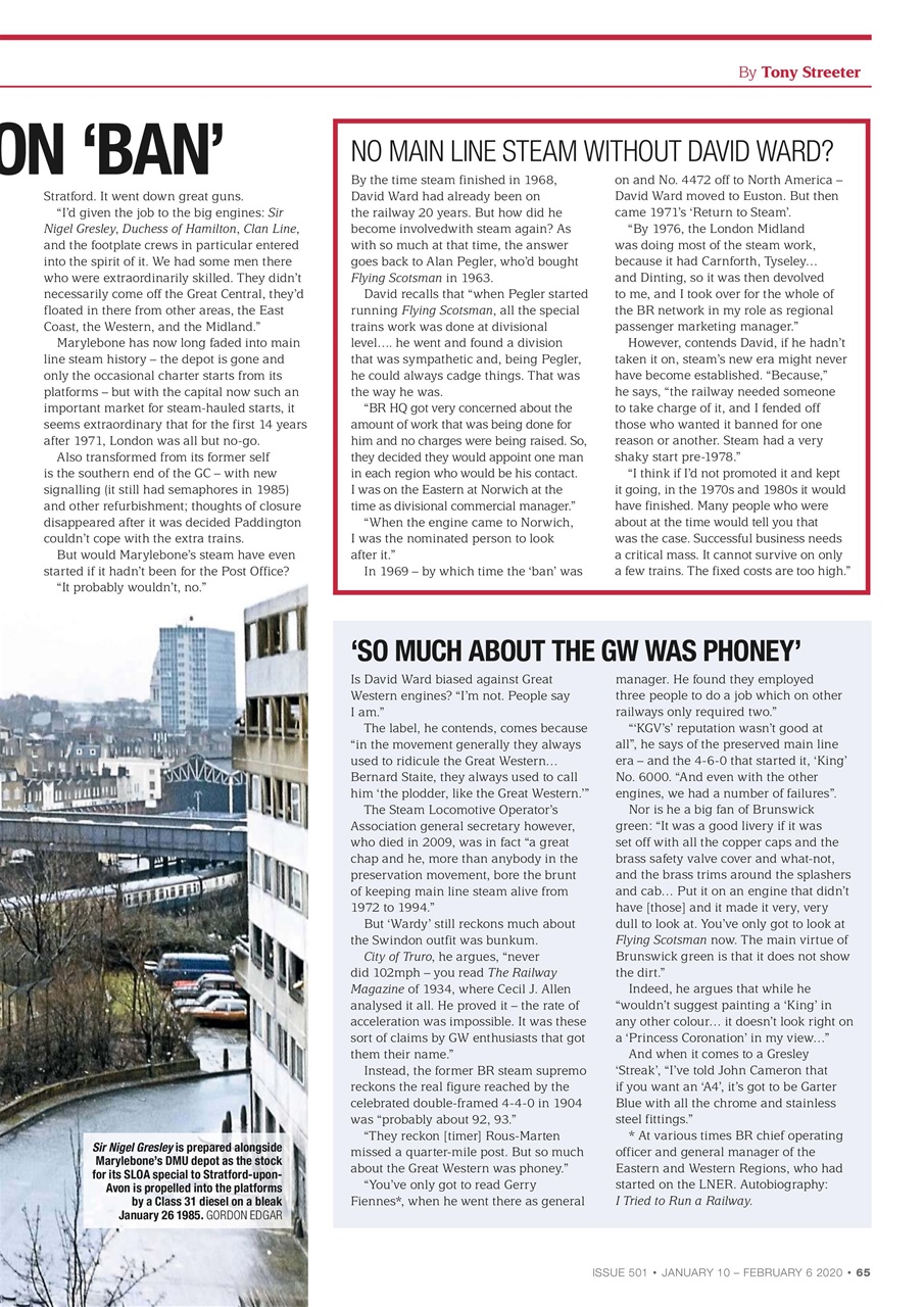 Steam Railway Preview Pages