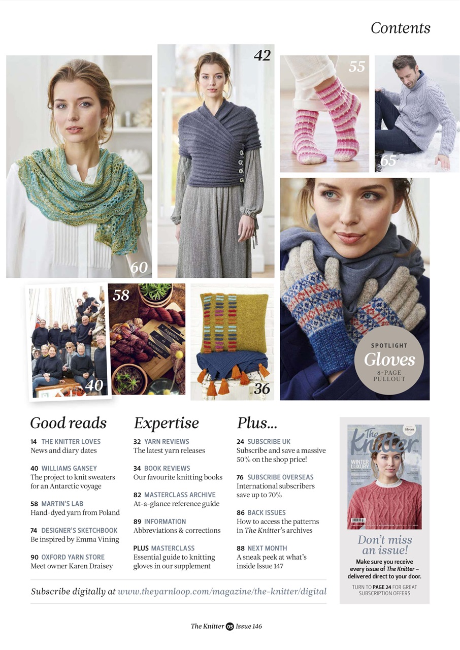 The Knitter Preview Pages