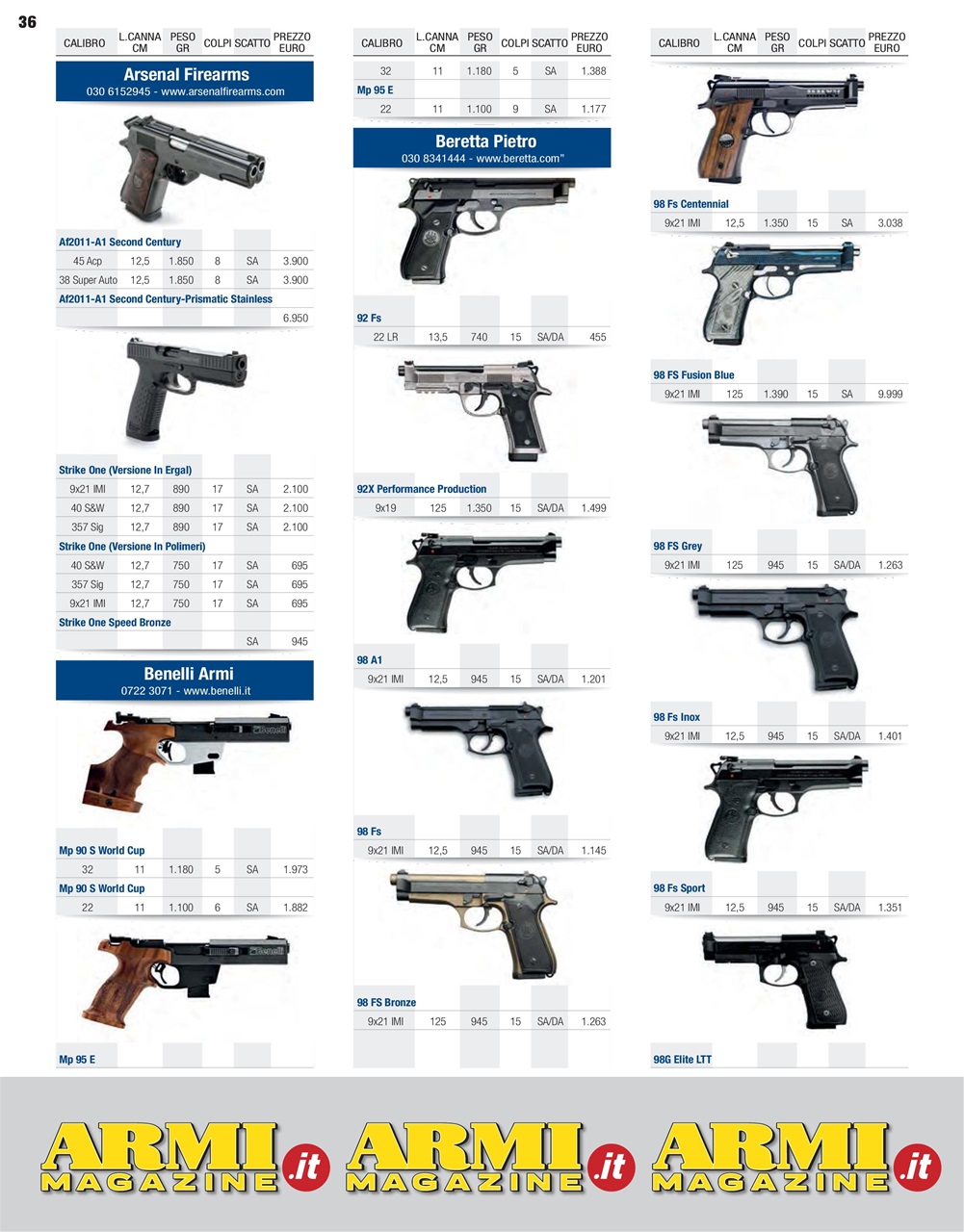 ARMI MAGAZINE Preview Pages