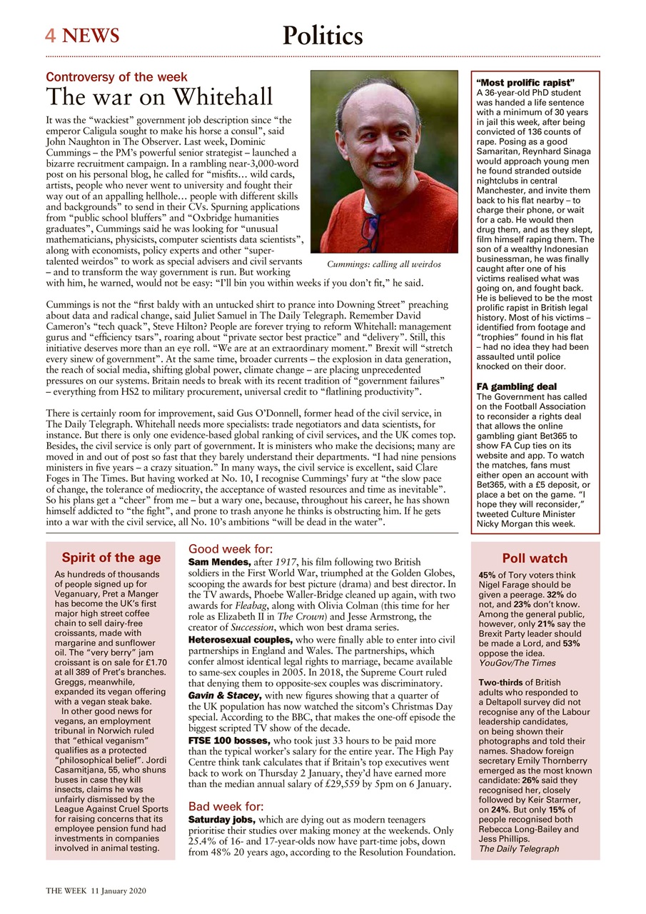 The Week Preview Pages