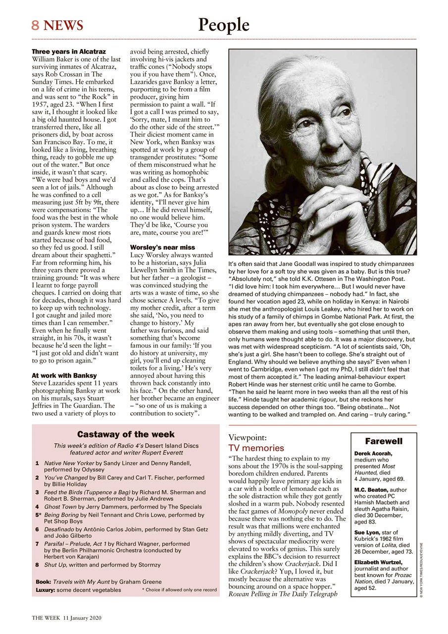 The Week Preview Pages