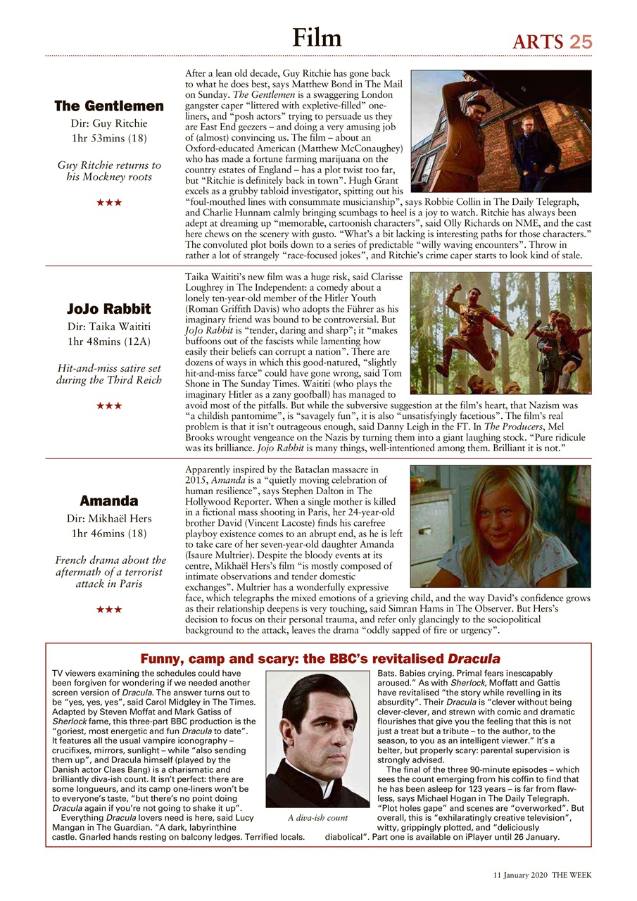 The Week Preview Pages