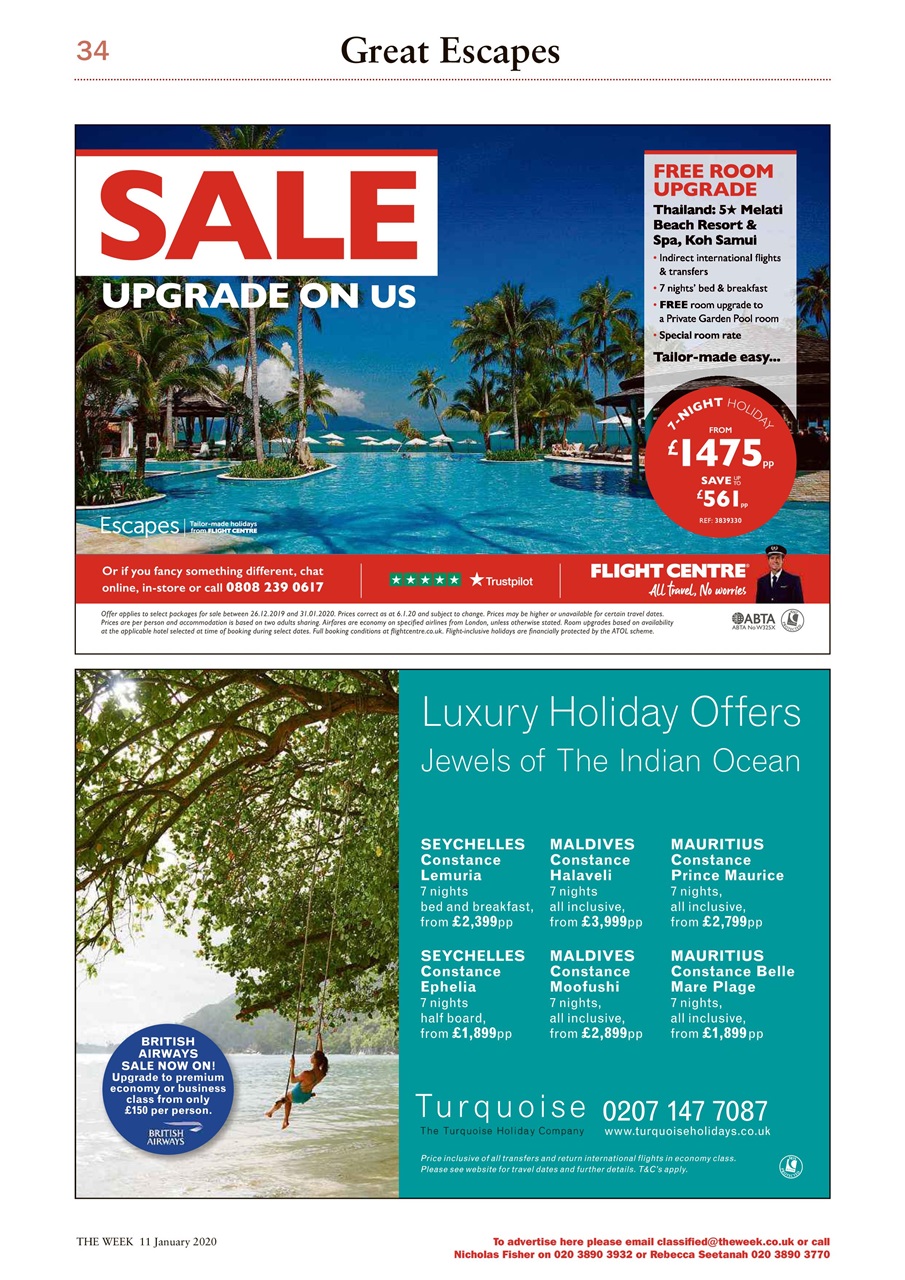 The Week Preview Pages