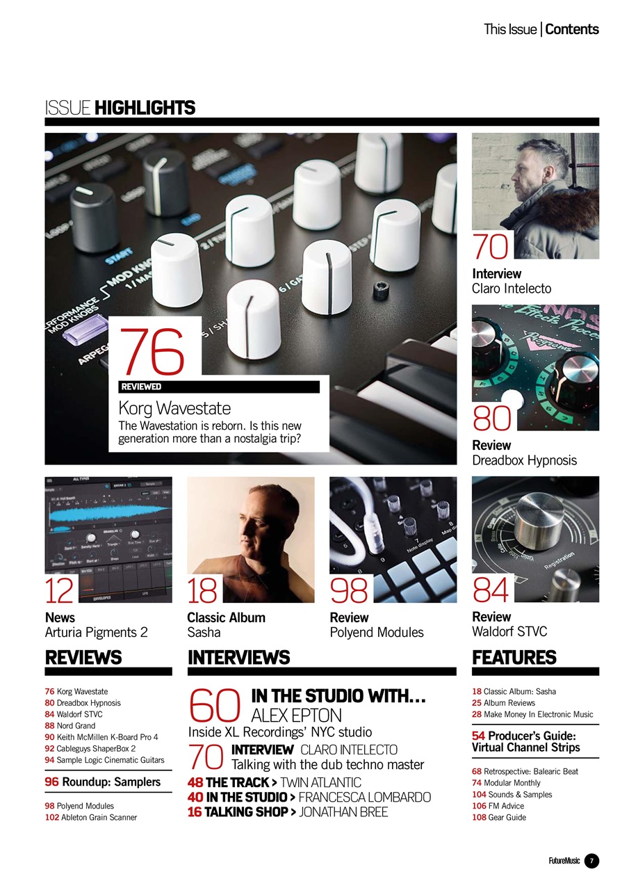 Future Music Preview Pages