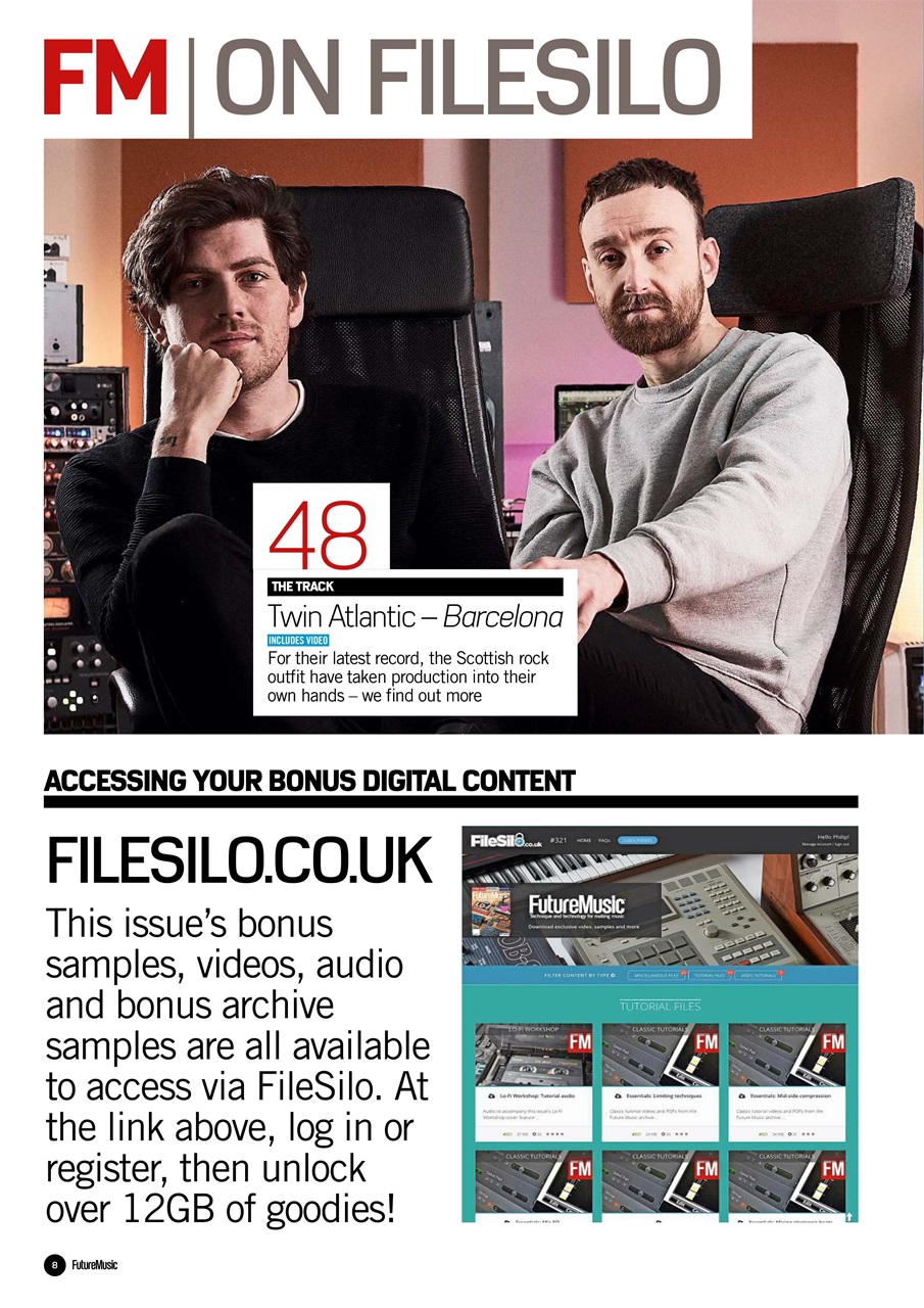 Future Music Preview Pages