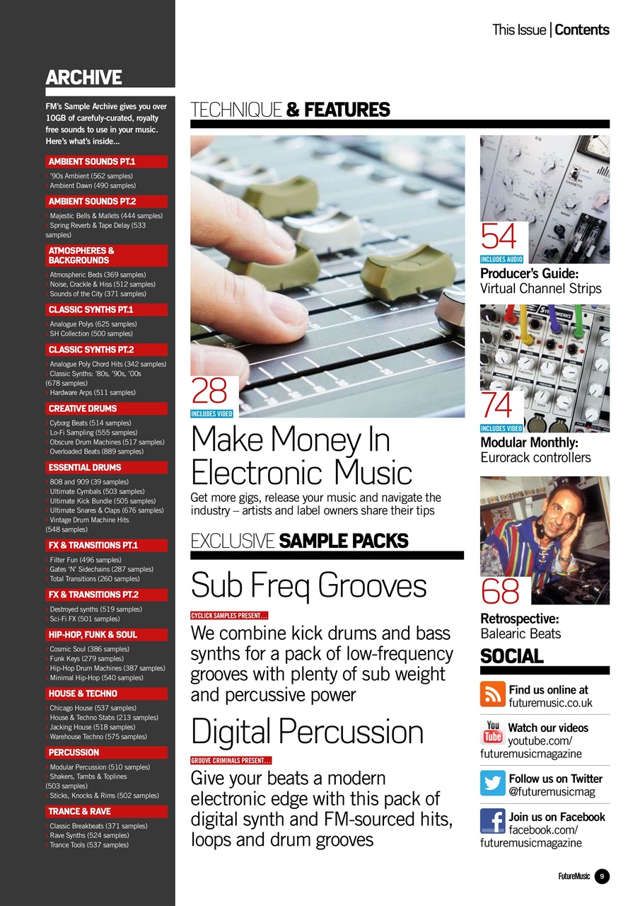 Future Music Preview Pages