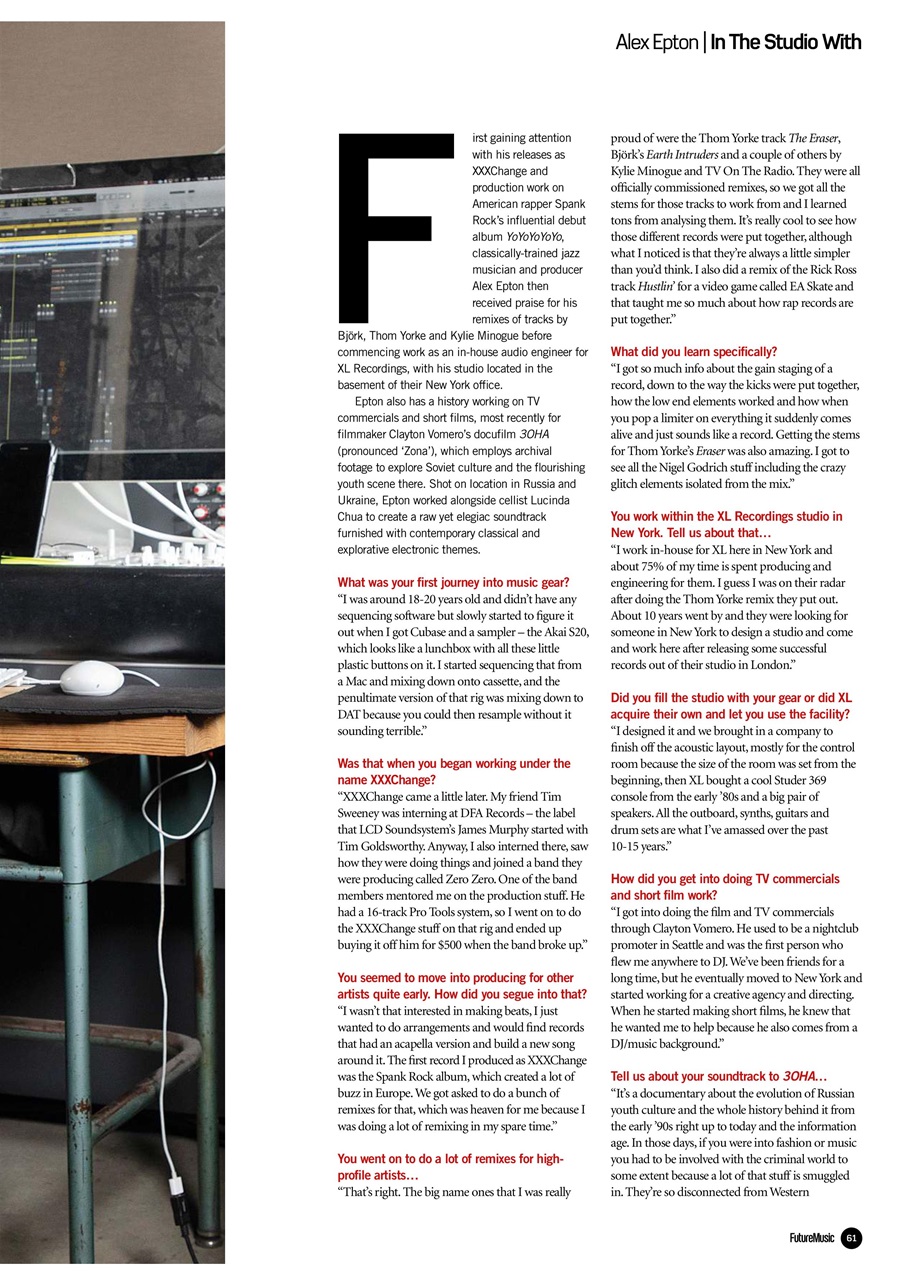 Future Music Preview Pages