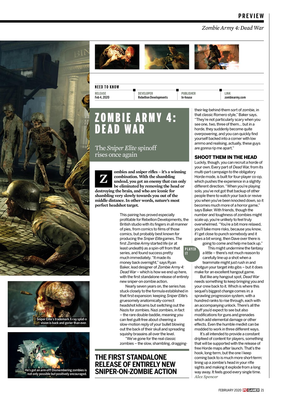 PC Gamer (UK Edition) Preview Pages