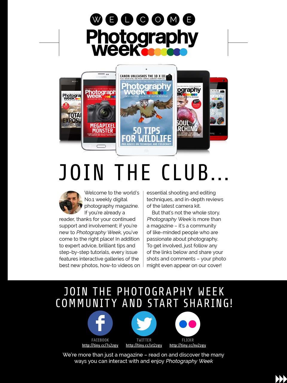 Photography Week Preview Pages