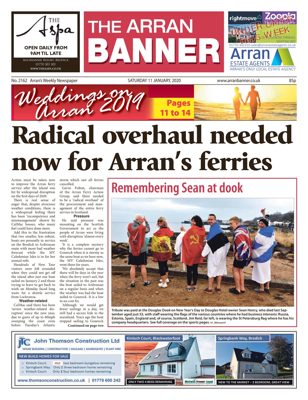 Arran Banner Preview Pages