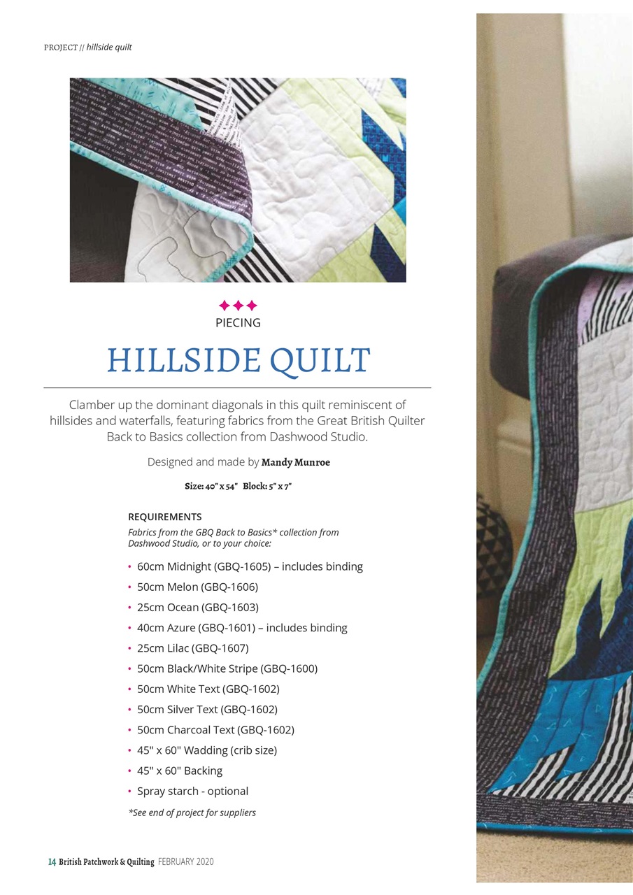 Patchwork and Quilting Preview Pages