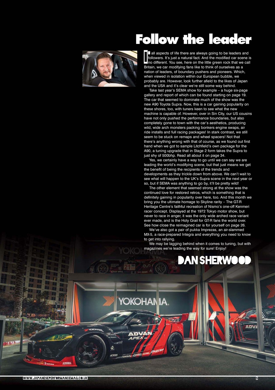 Japanese Performance Preview Pages