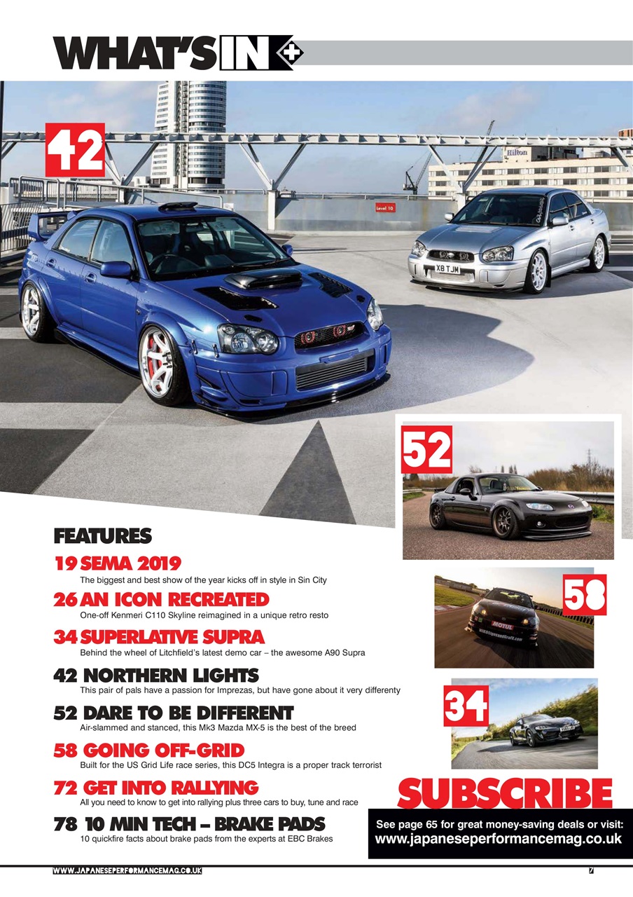 Japanese Performance Preview Pages