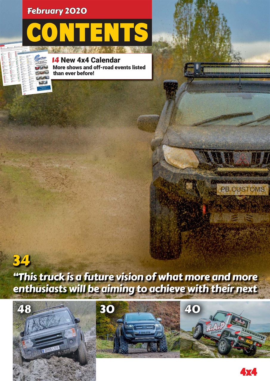 Overlander 4X4 Preview Pages