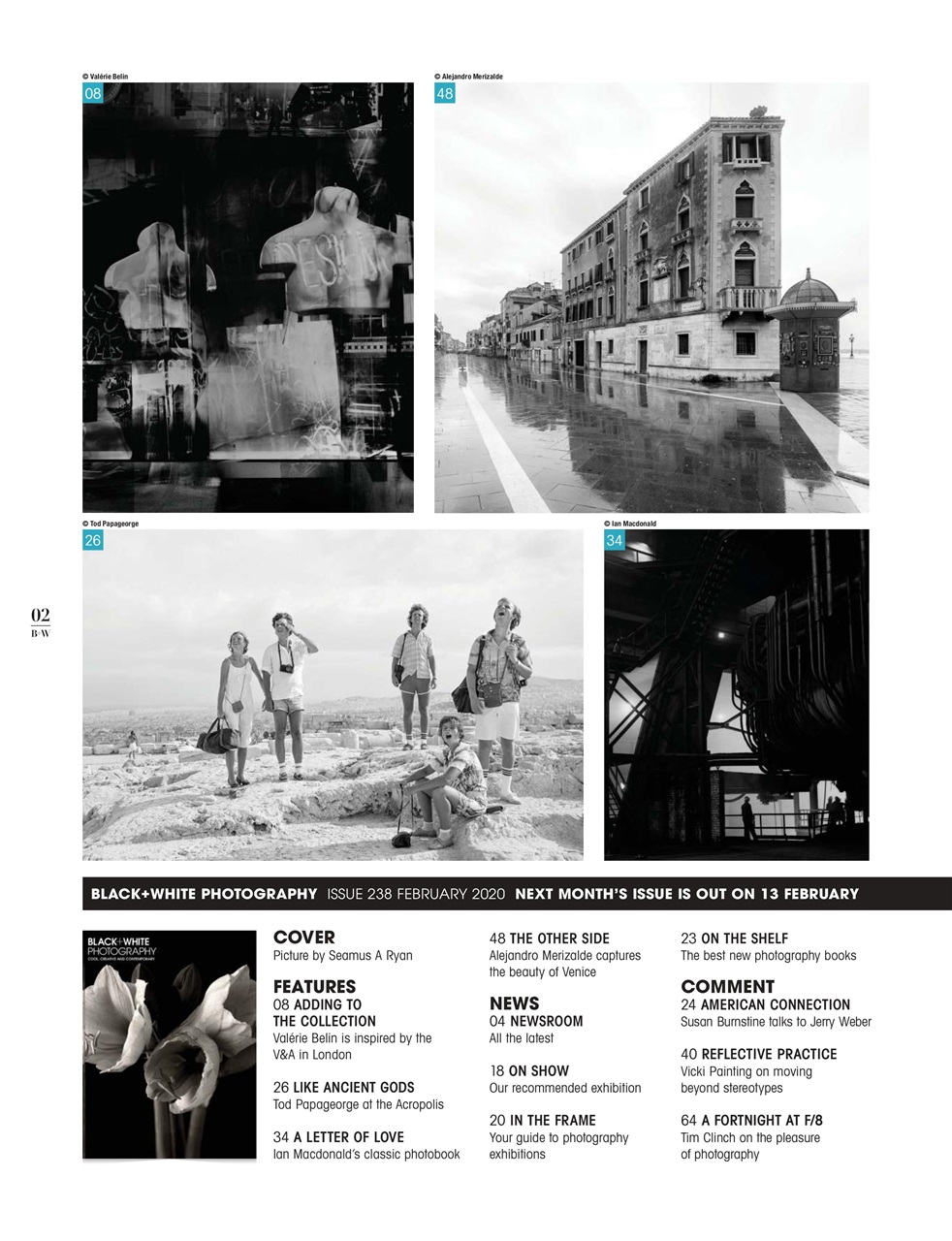 Black+White Photography Preview Pages