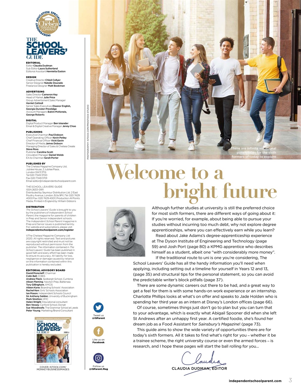 Independent School Parent Preview Pages